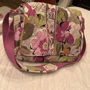 Vera Bradley portobello road messenger diaper bag